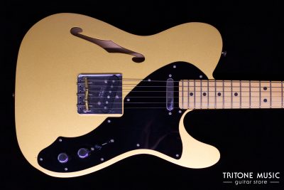Fender Hybrid II Telecaster Thinline Gold Top Limited Run 2022