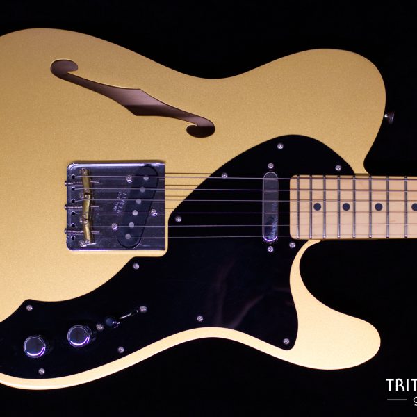 Fender Hybrid II Telecaster Thinline Gold Top Limited Run 2022