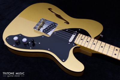 Fender Hybrid II Telecaster Thinline Gold Top Limited Run 2022 – Bild 8