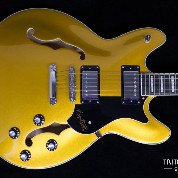 Hagstrom Viking Justin York Gold Top 2017