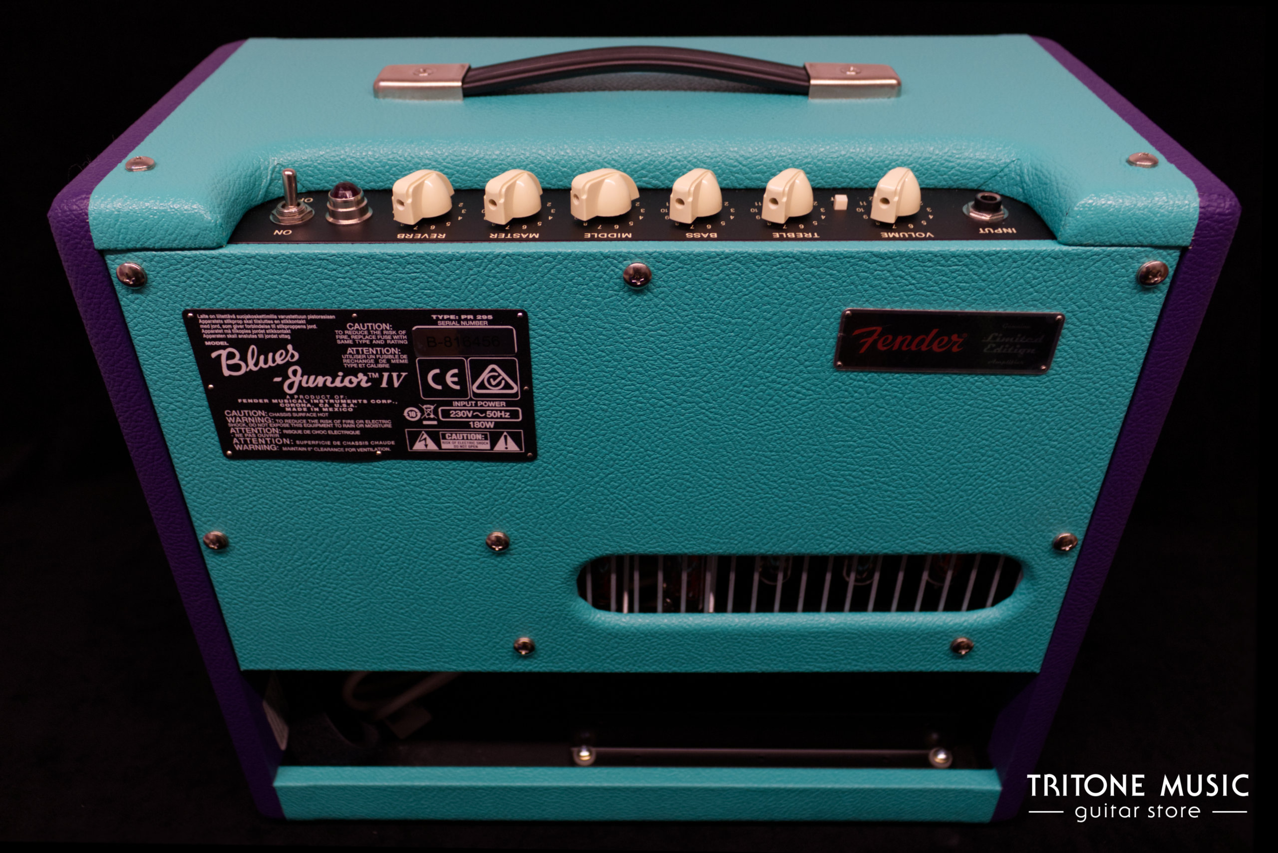 Fender FSR Blues Junior IV Purple / Seafoam Green – Bild 2