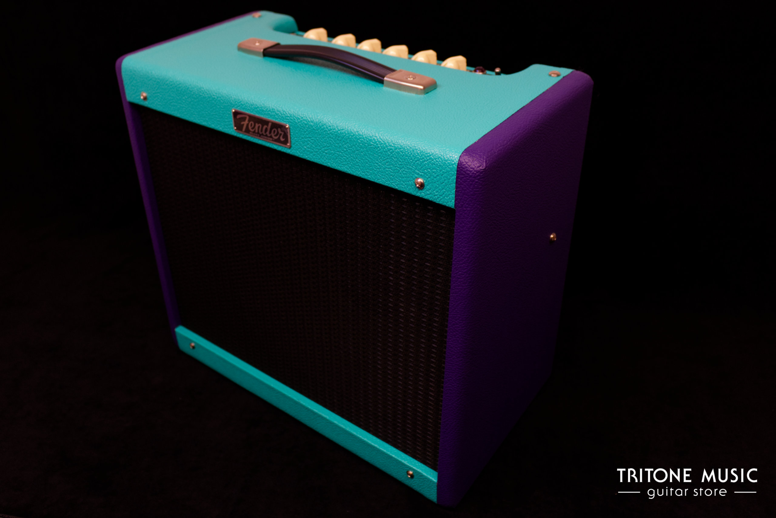 Fender FSR Blues Junior IV Purple / Seafoam Green – Bild 3
